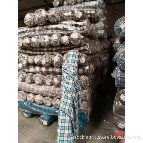 Stock Yarn dyed fabric